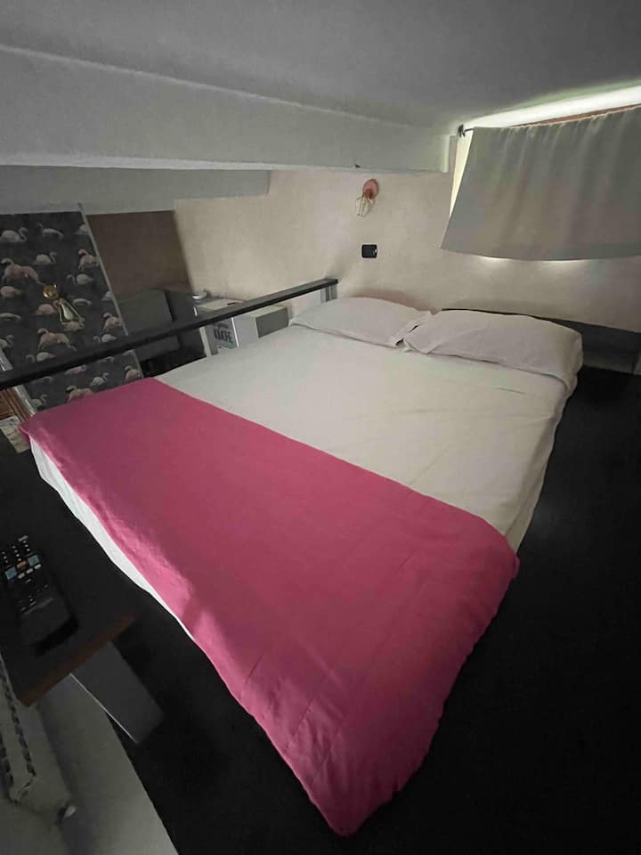 Dvojlôžko na mezaníne 