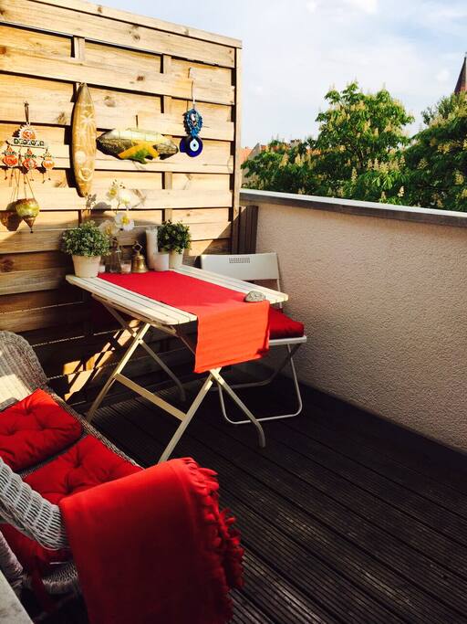 Bigger terrace attached to kitchen