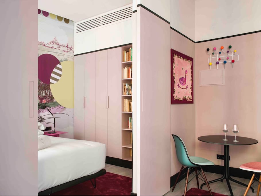 Bedroom + Slide Door