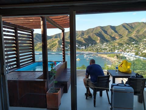 Sunrise - Private Jacuzzi - Annapurna Cabins