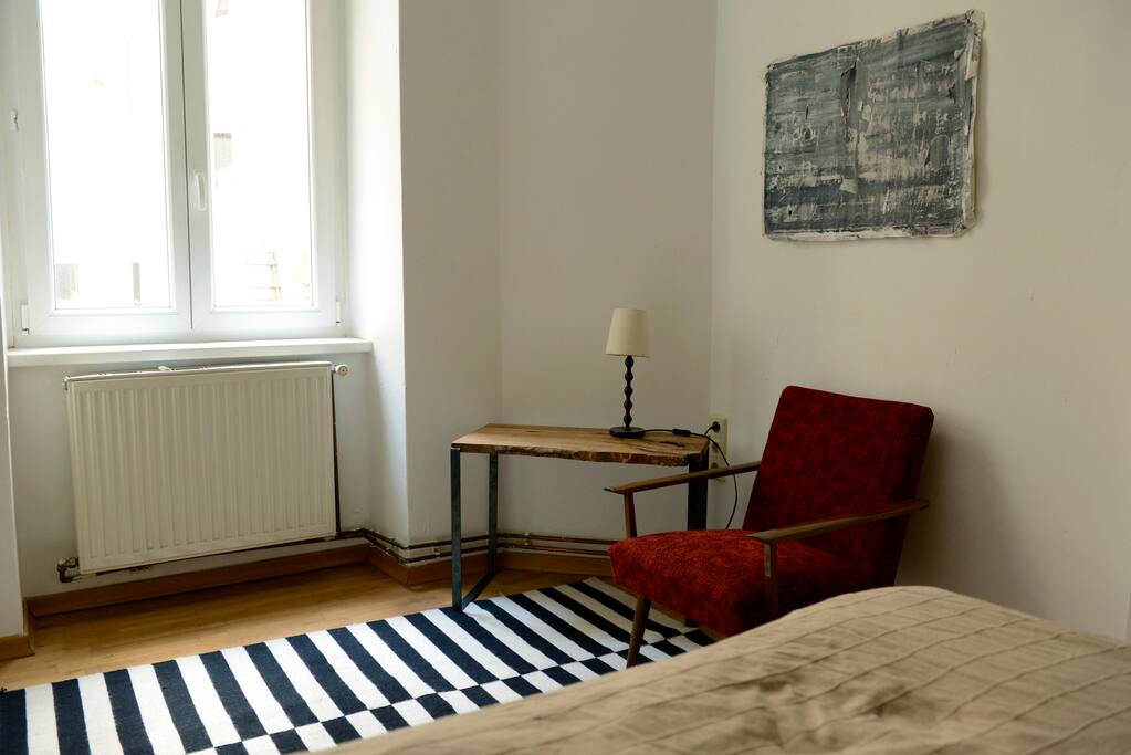 The bedroom
