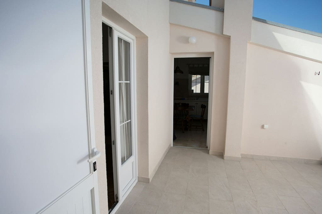 Eingang zum Apartment