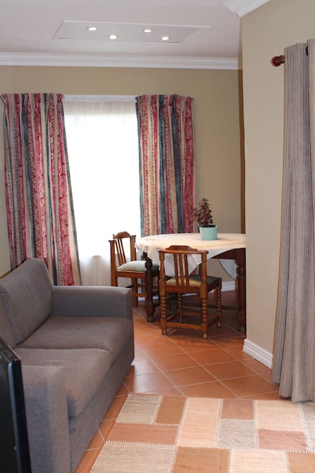 Plenty of space in the comfortable lounge/dining area.