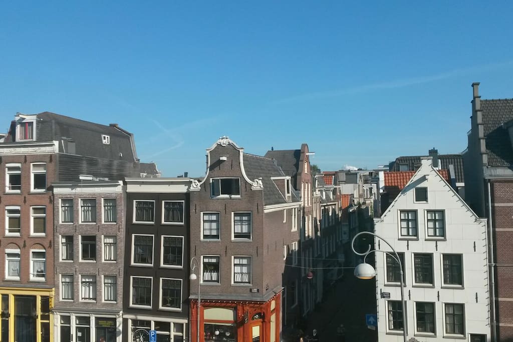 Elandsgracht, view from the living room