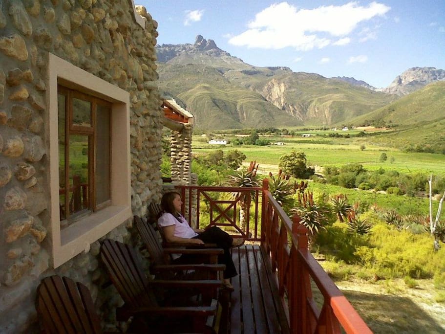 View from the Chenin Blanc Cottage