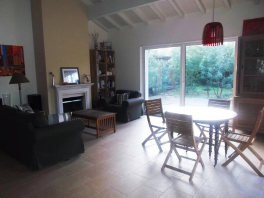Séjour avec salle à manger