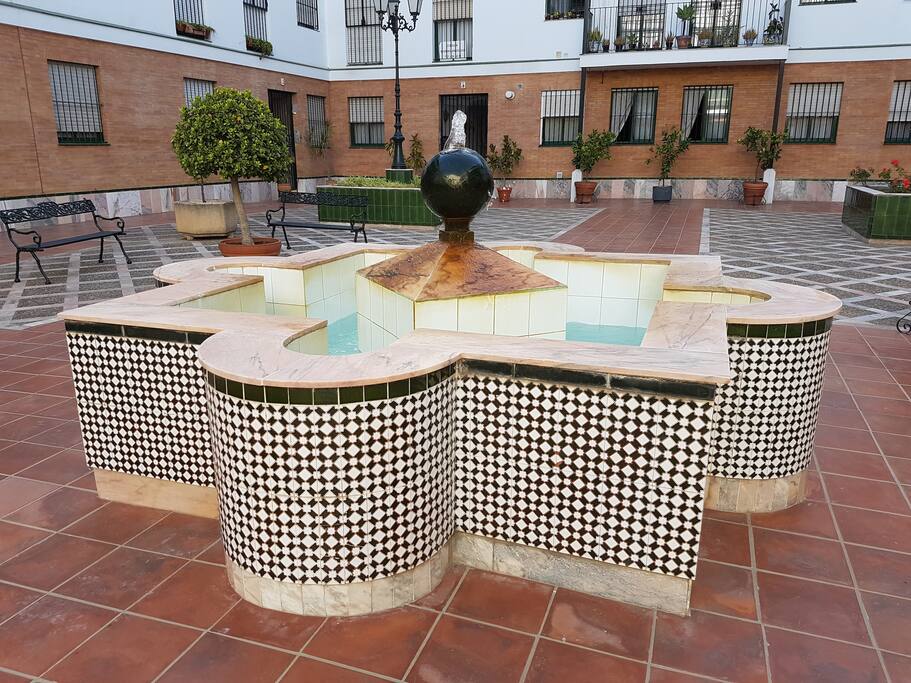La fuente mozárabe de El Patio de Triana