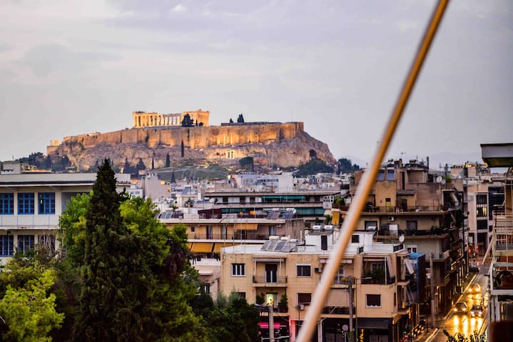 Breathtaking Acropolis View 2BR APT