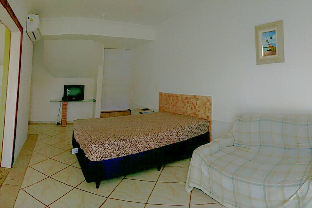 quarto mobiliados, cama, ar cond, tv, wi fii