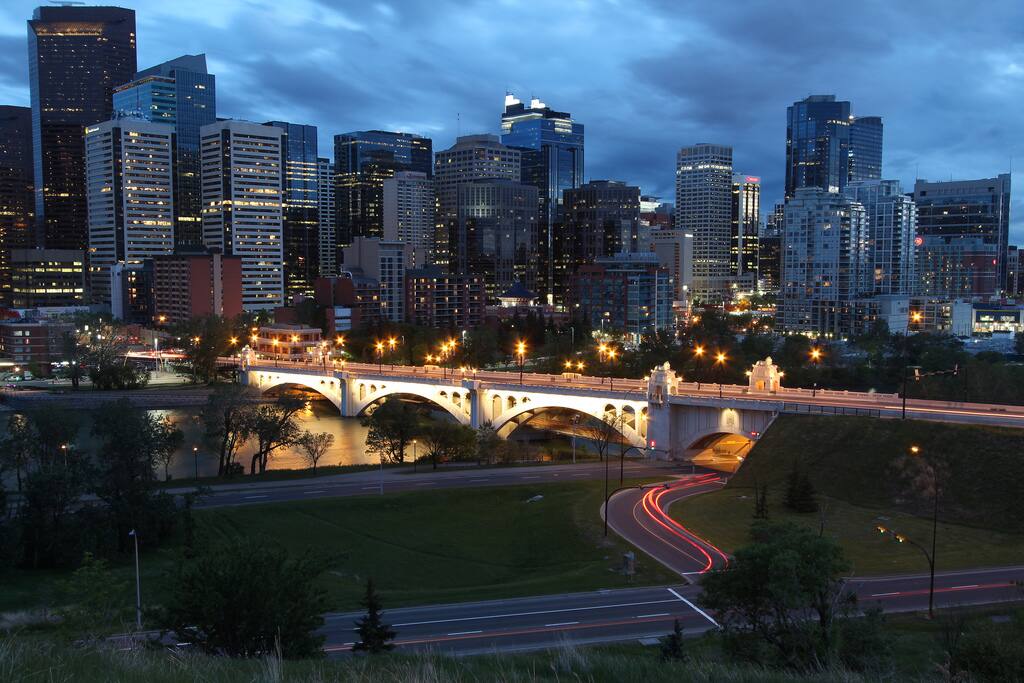 View of the Downtown from Rotary Park
