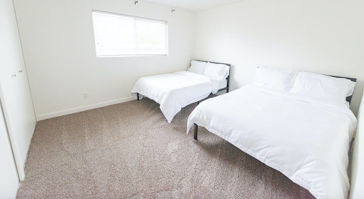 Chumba cha kulala cha wageni nambari 3 Vitanda viwili vikubwa