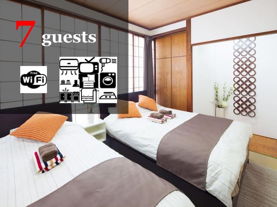 Up to 7 guests available