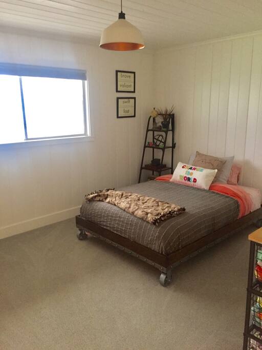 Bedroom with full bed