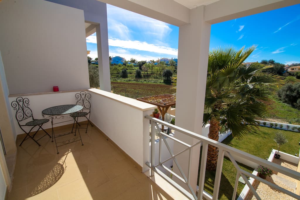 Sit on the balcony with a nice glass of wine or beer!