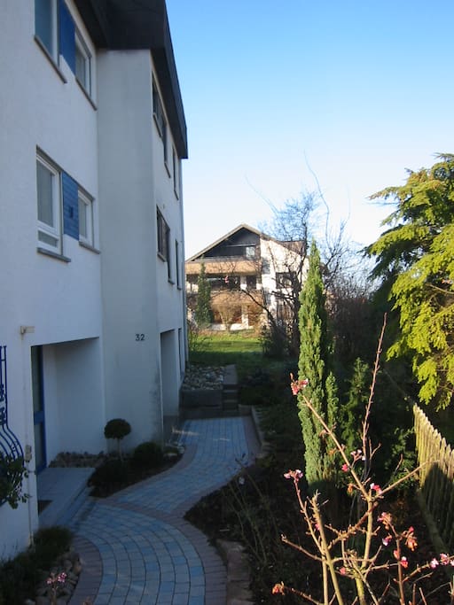 Zugang zum Haus