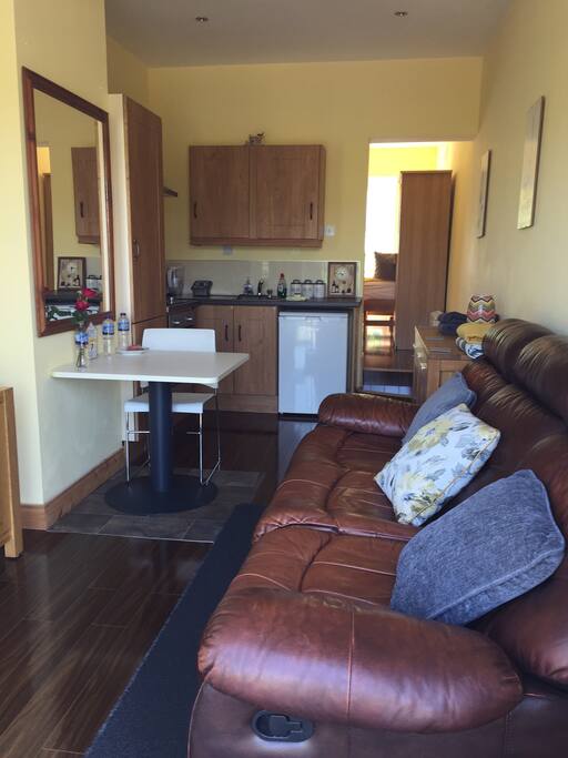 Living and dining space
