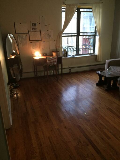 Enough space to set up the optional Air mattress if desired.