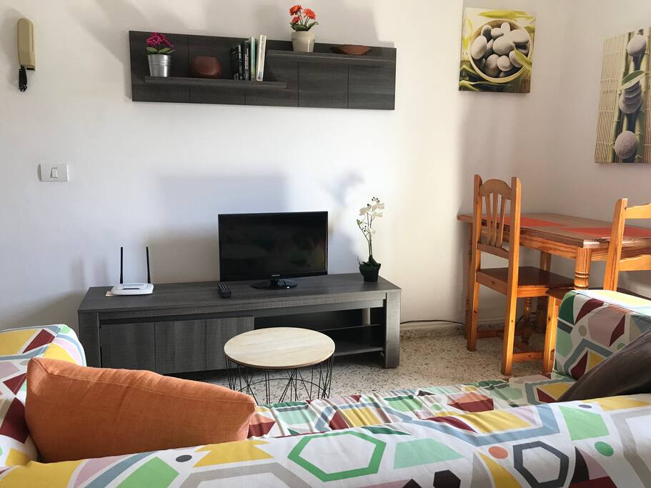 Imagen del salón del apartamento