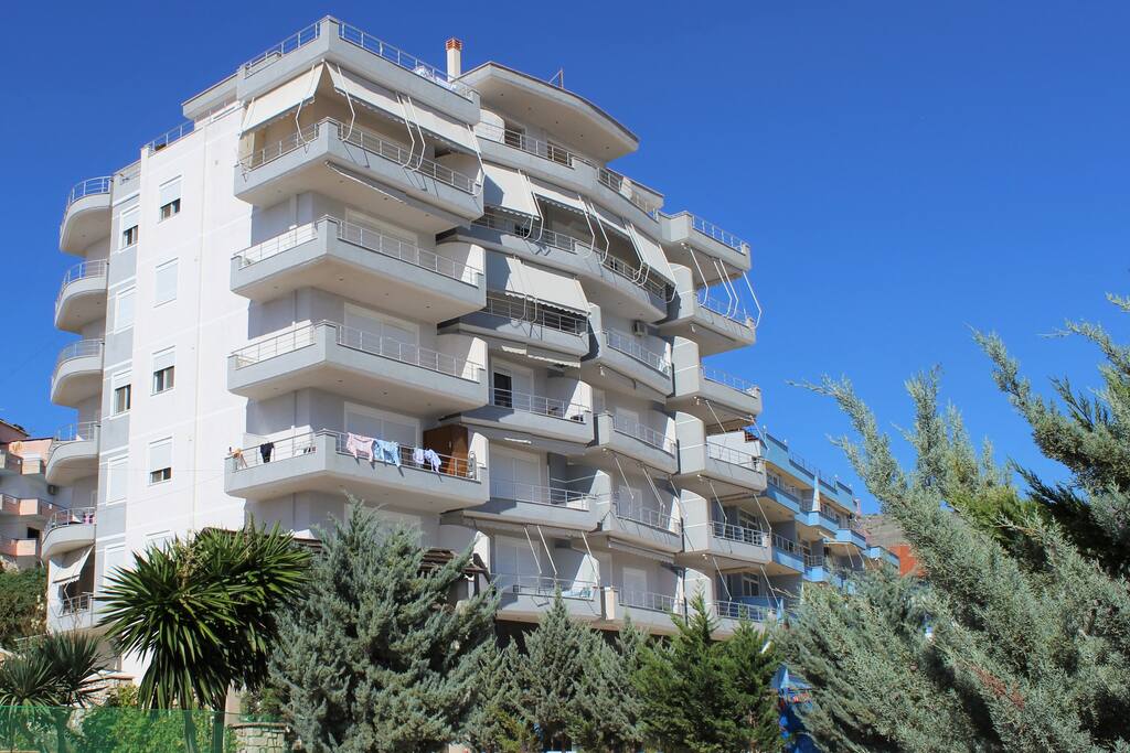 the building