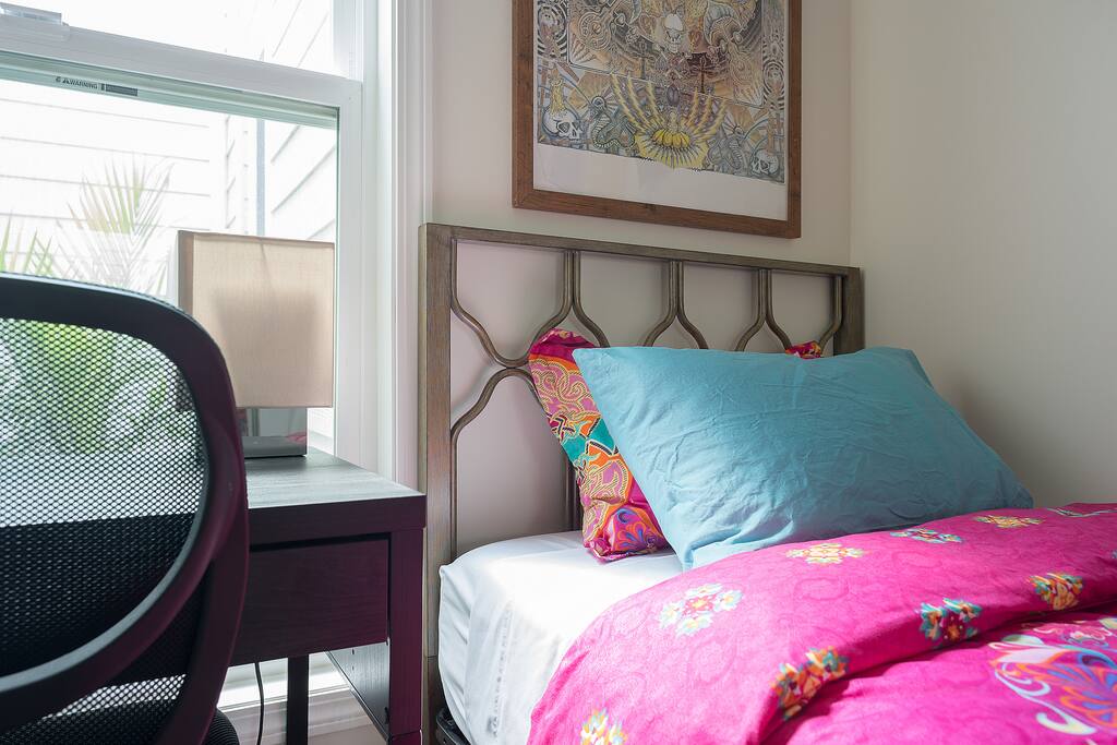 Memory foam mattress under luxury linens