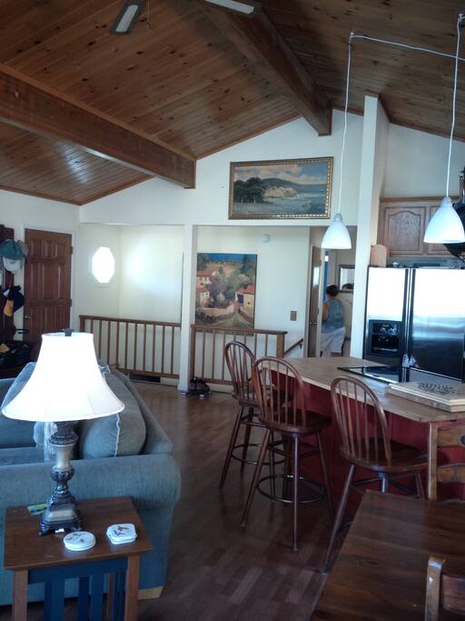 Upstairs entrance to house