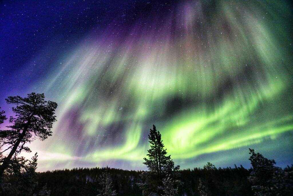 Sevettijärvi lake is great Aurora spot and located next to our place