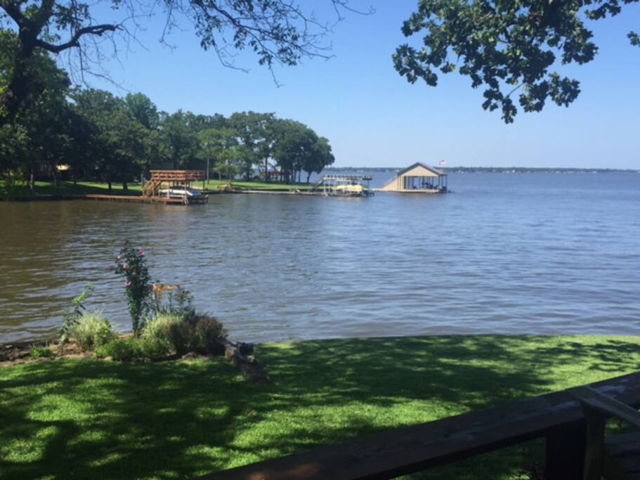 gorgeous view from the deck