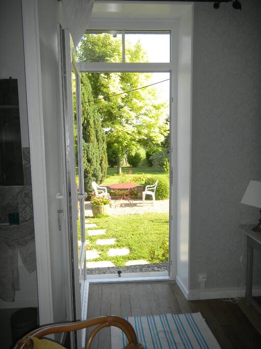 chambre le jardin