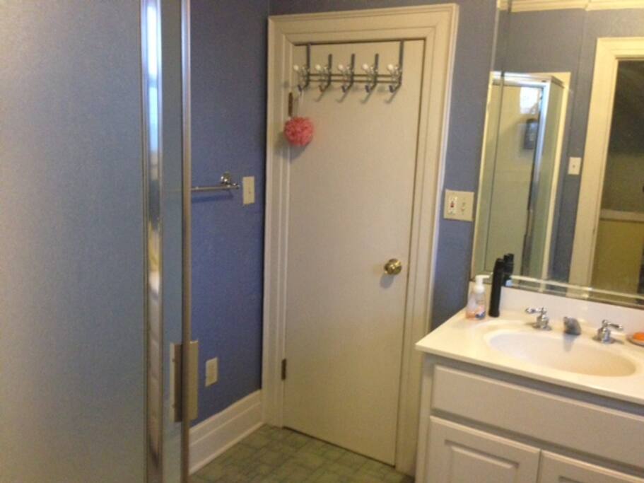 The bathroom