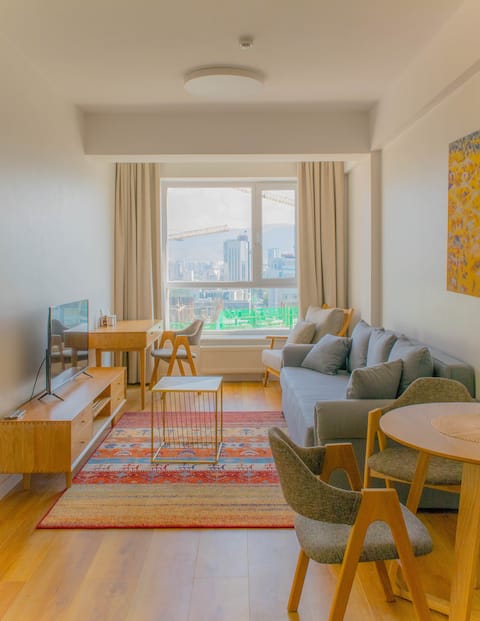 Gorgeous apt with views minutes from Sukhbaatar Sq