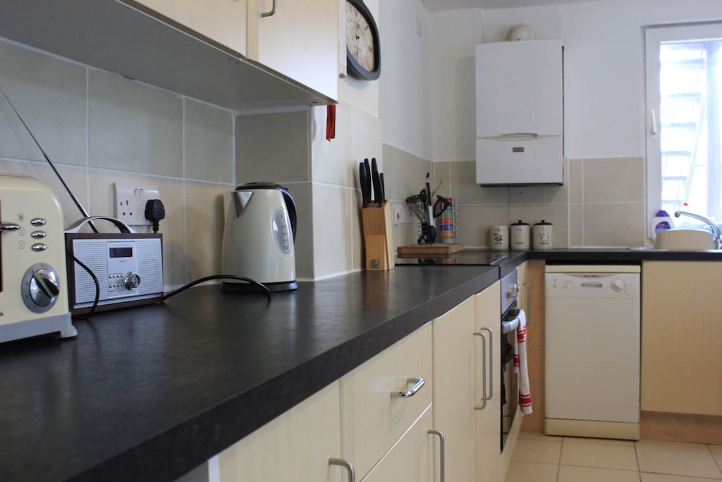 Fully equipped kitchen