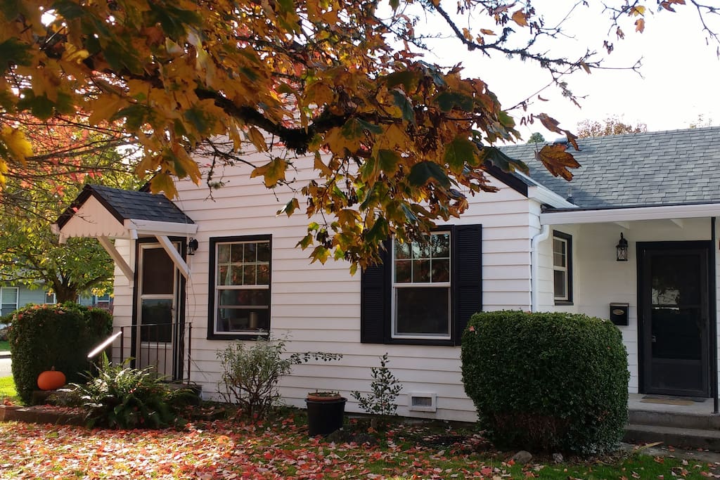 Front of house.