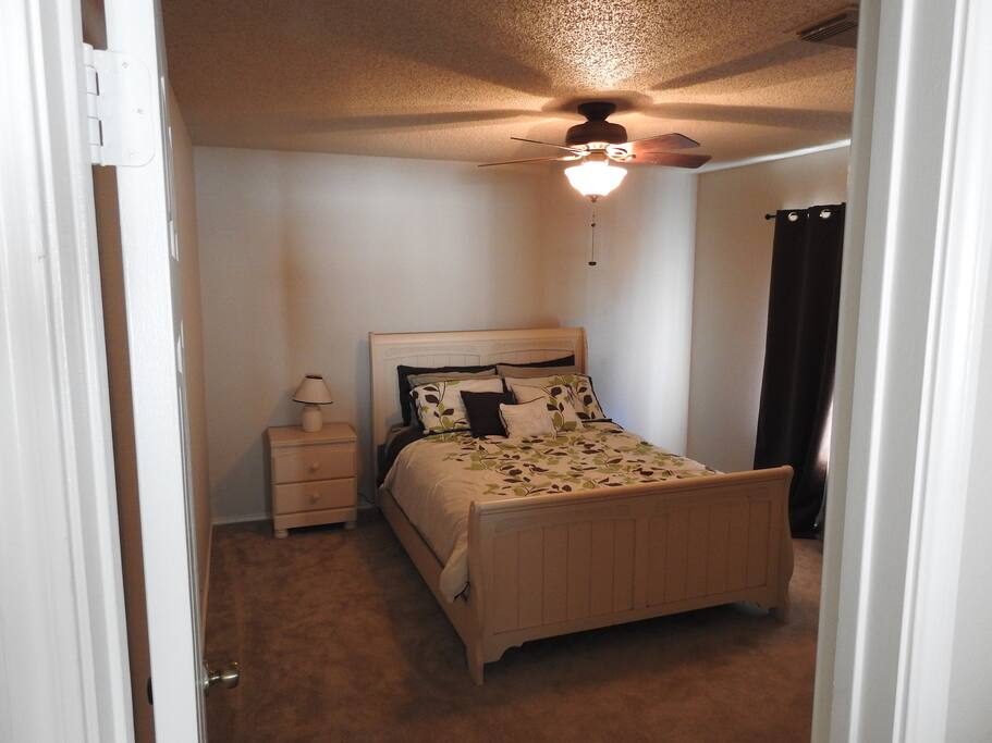 The bedroom!