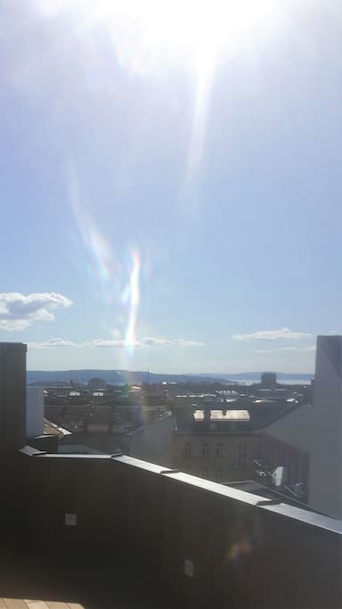 View from the terrace, spring