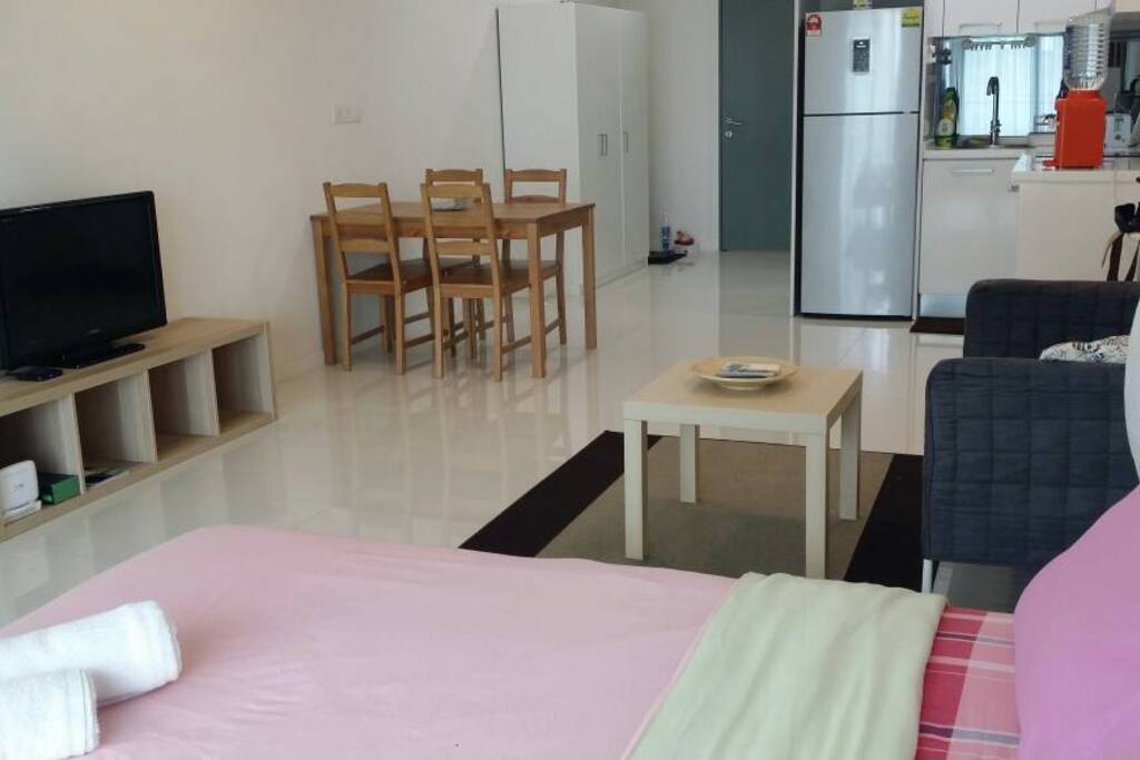Spacious studio