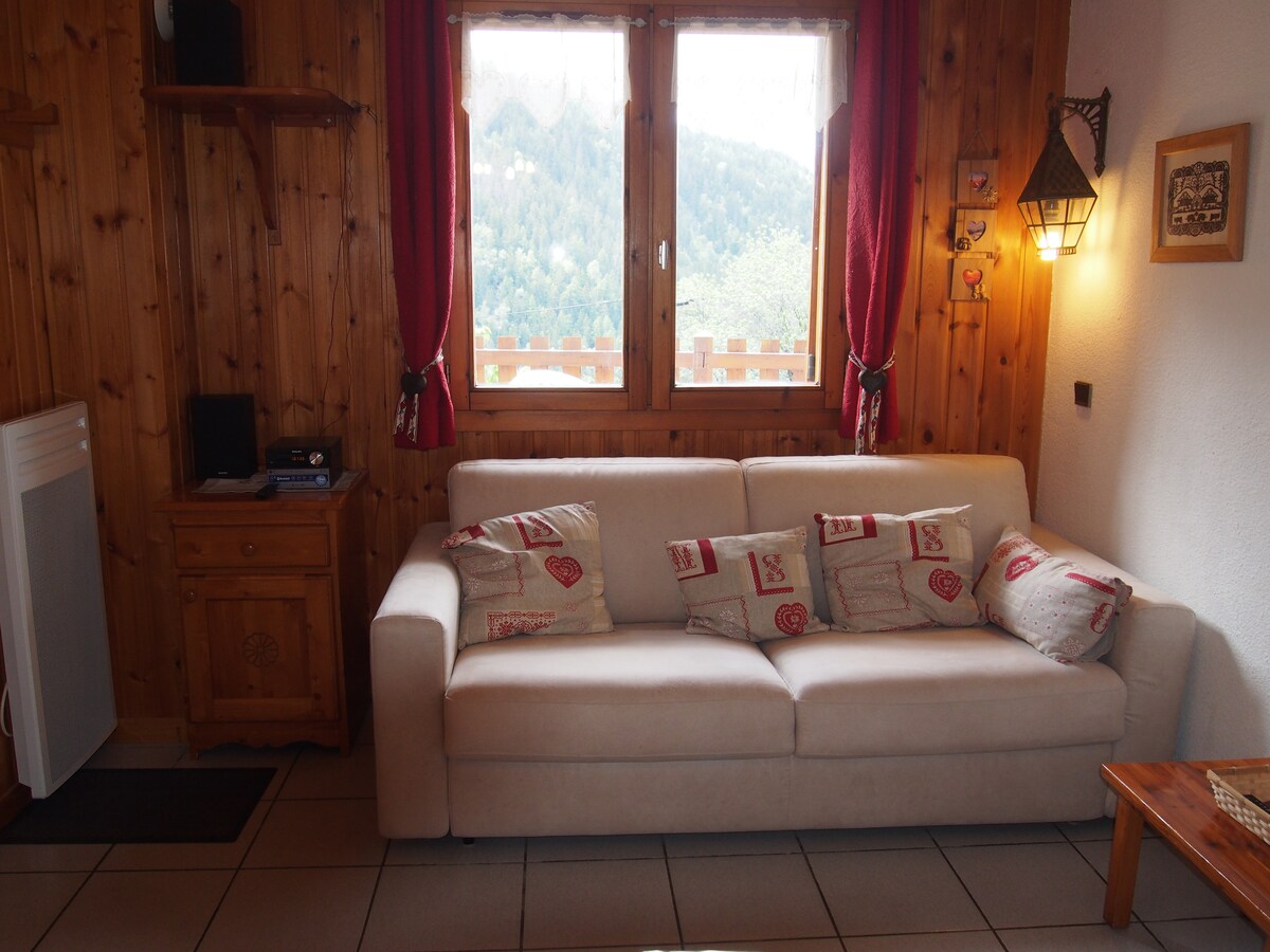 Propriété Airbnb réussie: 29 m2 ground floor terrace of the chalet 100 m RM heart of Paradiski à Peisey Nancroix