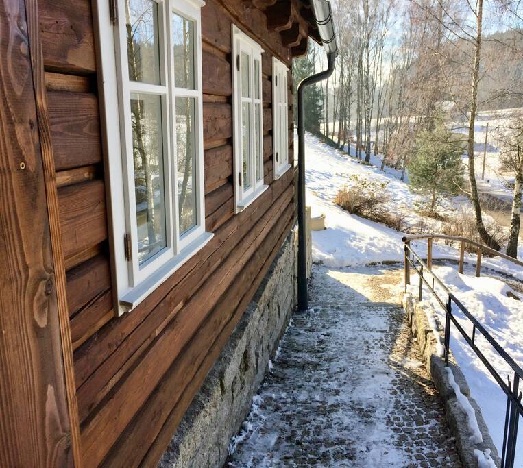 Front side of the chalet
