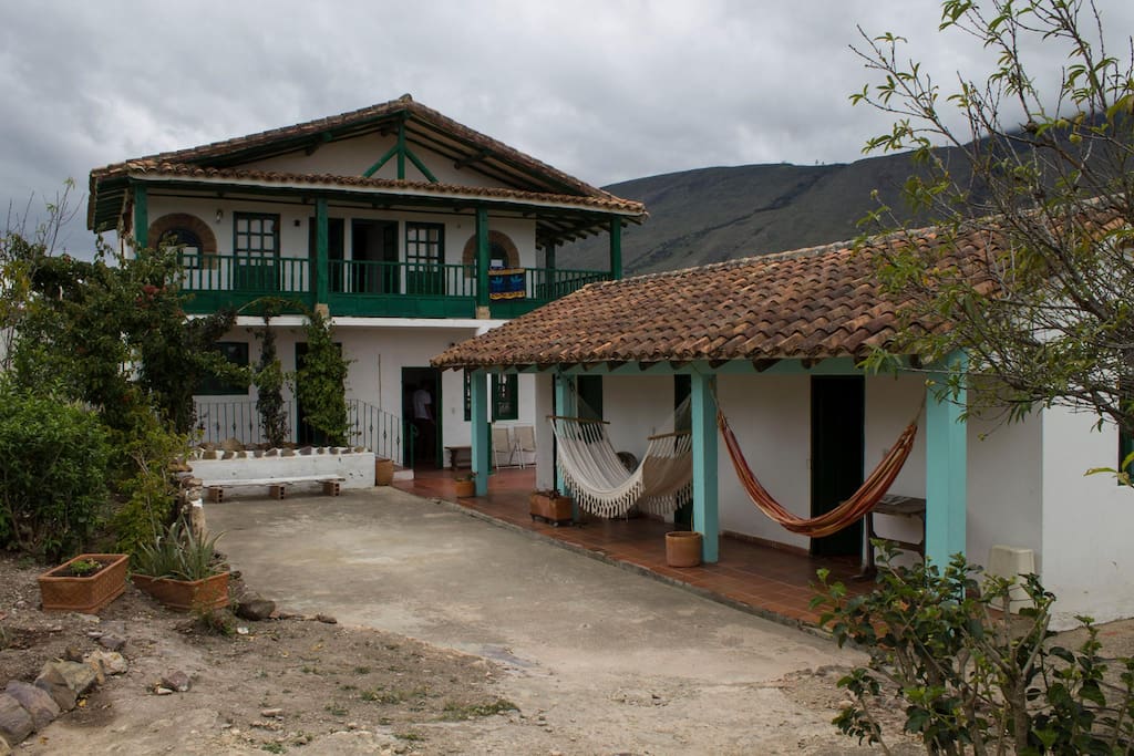 Vista Frontal de la Casa.