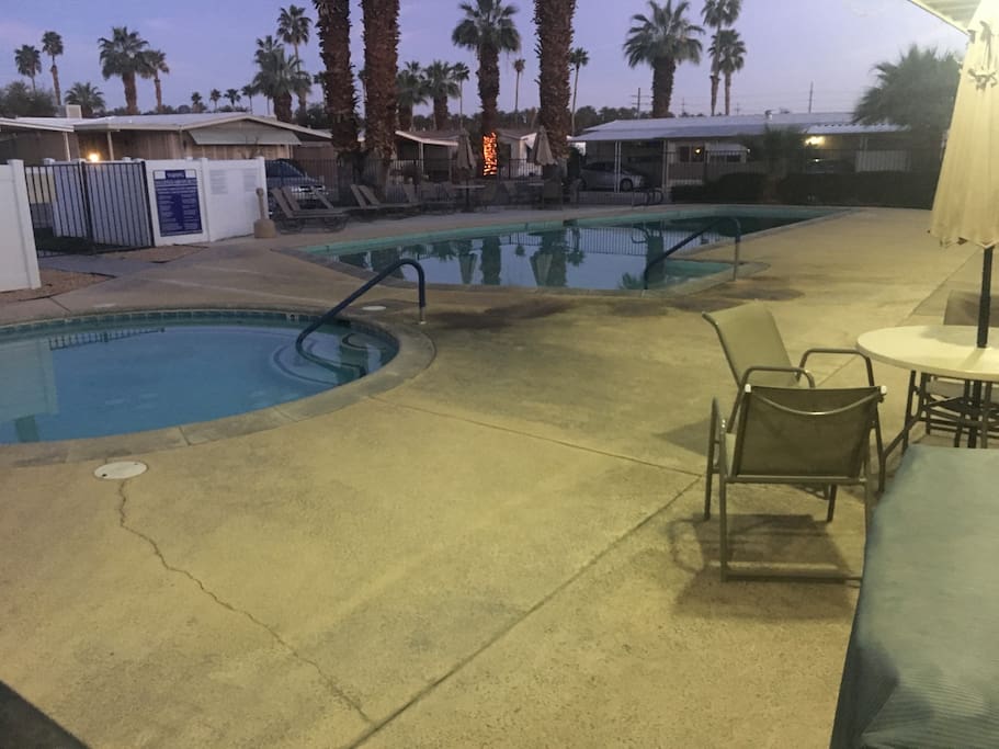 Swimming Pool/Jacuzzi area.