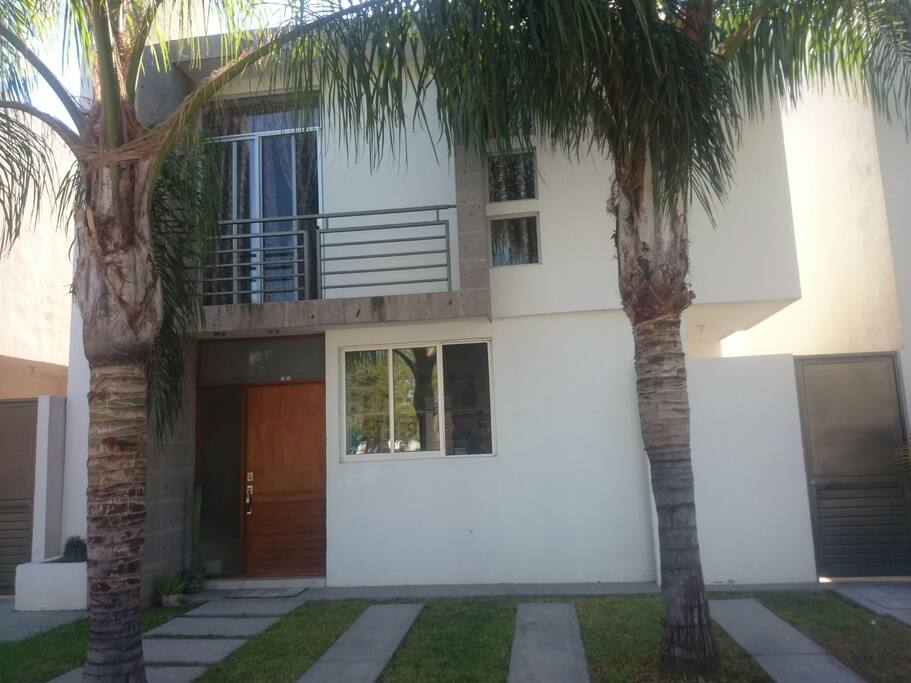Fachada de la casa