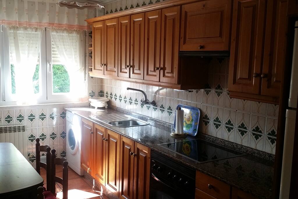 Cocina muy amplia