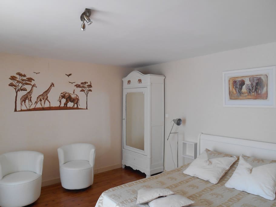 Chambres Safari
lit 160/200