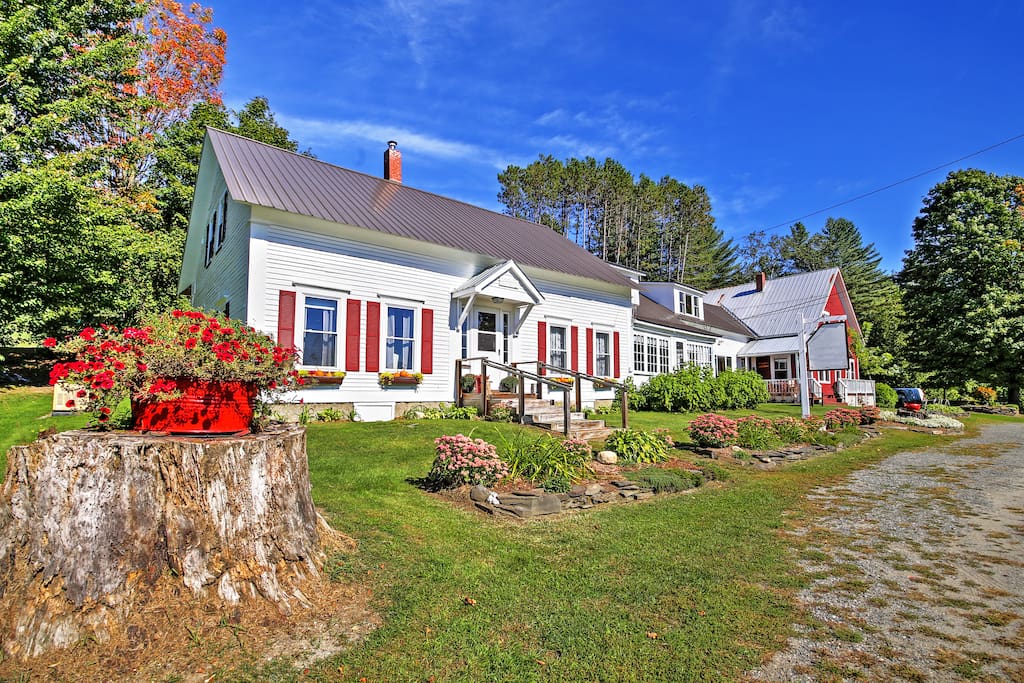 Originally built in 1826, The Craftsbury Farmhouse offers privacy, peace and relaxation for all who visit!