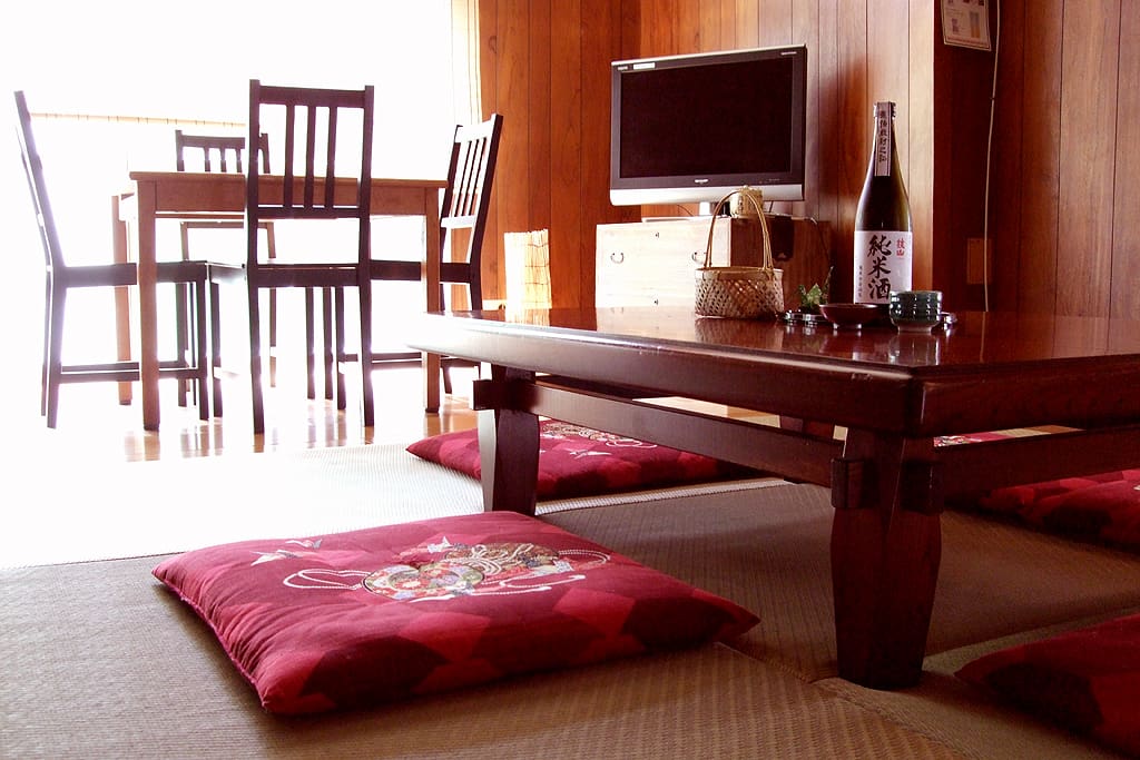 Please relax with Tatami and japanese
cushion