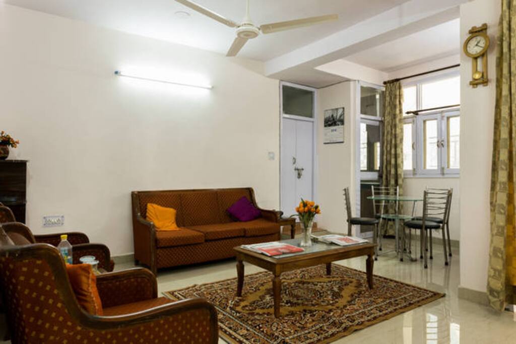 Open view of living area