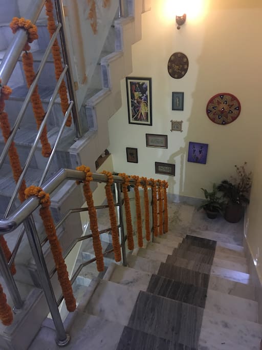 The staircase