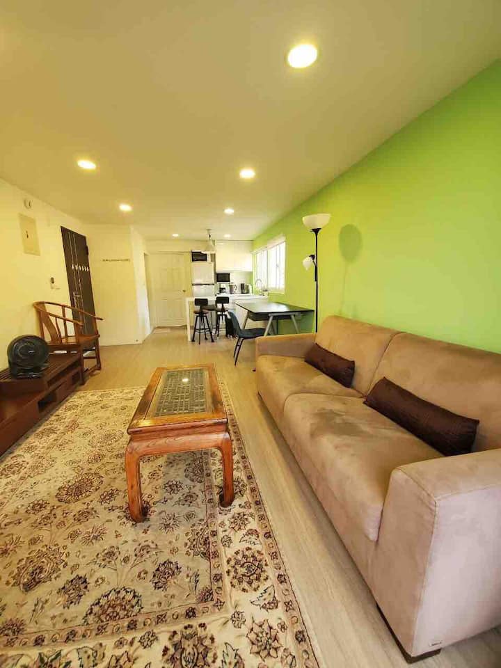 View Apartment W/ Garden Terrace In Taipei - Tajpej
