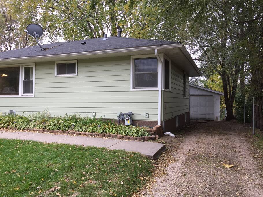Side of house
