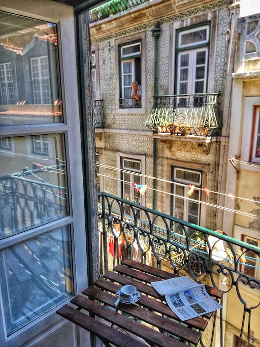 Bedroom balcony