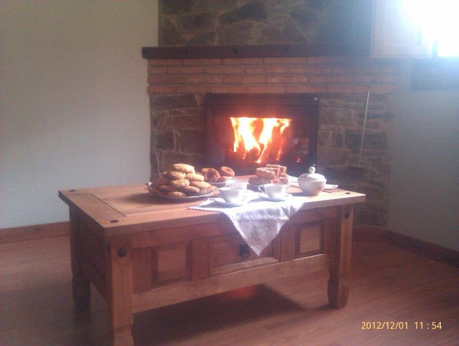 Chimenea para estos días de frio